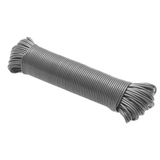 2-Piece Outdoor Clothes Line Post Set with Grey Powder-Coated Steel Tube – 2.4m Height