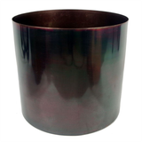 Leaf 120cm Twisted Trunk Artificial Ficus Tree with Metal Planter – Realistic Faux Plant, Wired Stems
