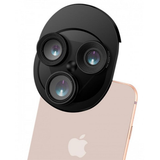 Aquarius Universal 3 in 1 Phone Camera Lens Kit with Fisheye, Wide Angle and Macro Lenses