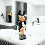 76cm Old Man Toilet Roll Holder – Freestanding Gentleman Tissue Holder for Bedroom or Bathroom