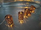 Avilo Copper Finish Marrakesh Style String Light – Moroccan Look Decorative Lighting