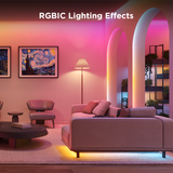 Govee RGBICW LED Strip Lights, 5m with Wi-Fi & Bluetooth Control – Colour-Changing Room Lighting