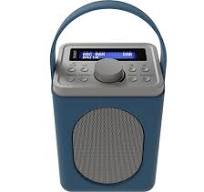 Majority Little Shelford Portable DAB/DAB+/FM Radio with Bluetooth and 15-Hour Battery – Midnight Blue