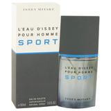 Issey Miyake L'Eau D'Issey Pour Homme Sport Homme Eau de Toilette Spray 50ml – Woody, Fresh & Citrus Fragrance for Men