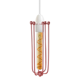 Rose Gold Long Wire Cage Lamp Shade