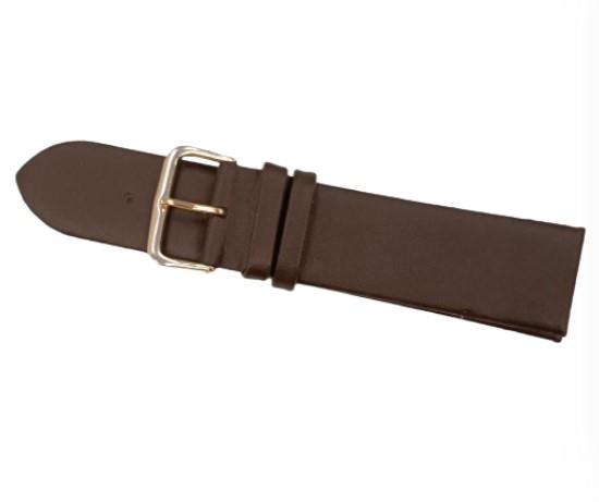 DK Genuine Leather Watch Strap, 22mm – Dark Brown Replacement Watch Band