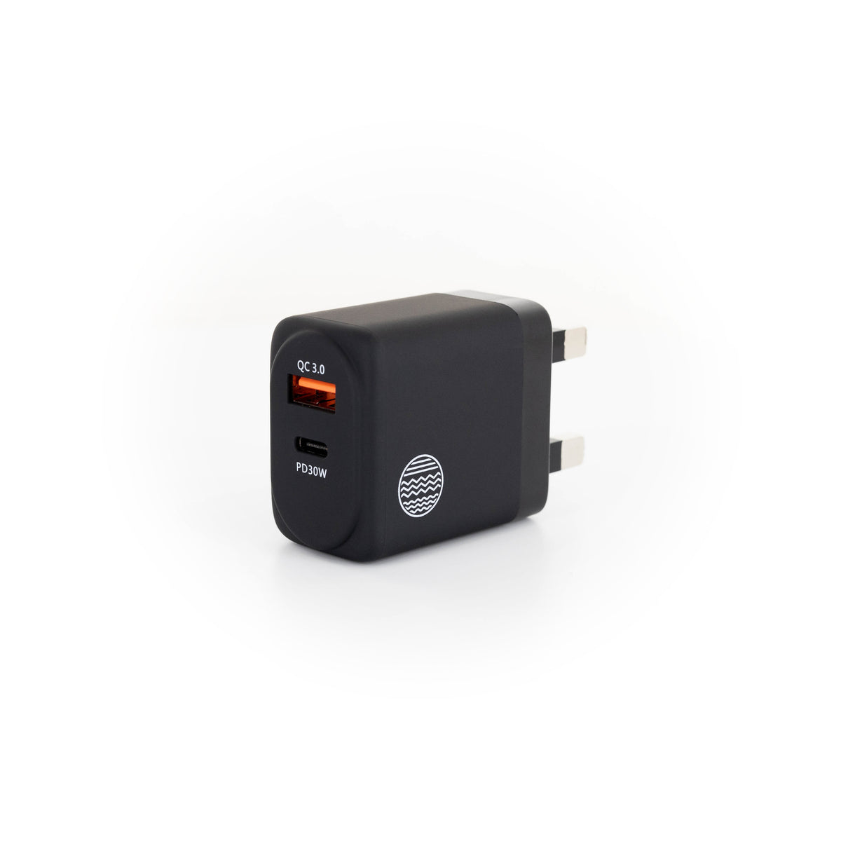 Our Pure Planet 30W Dual USB-A and USB-C UK Wall Charger – Fast Charging Plug for Phones and Tablets