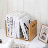 Bamboo Expandable Bookshelf – Attractive Adjustable Book Storage and Organiser