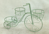 Avilo Tricycle Plant Stand – French Inspired Rustic Metal Planter Holder