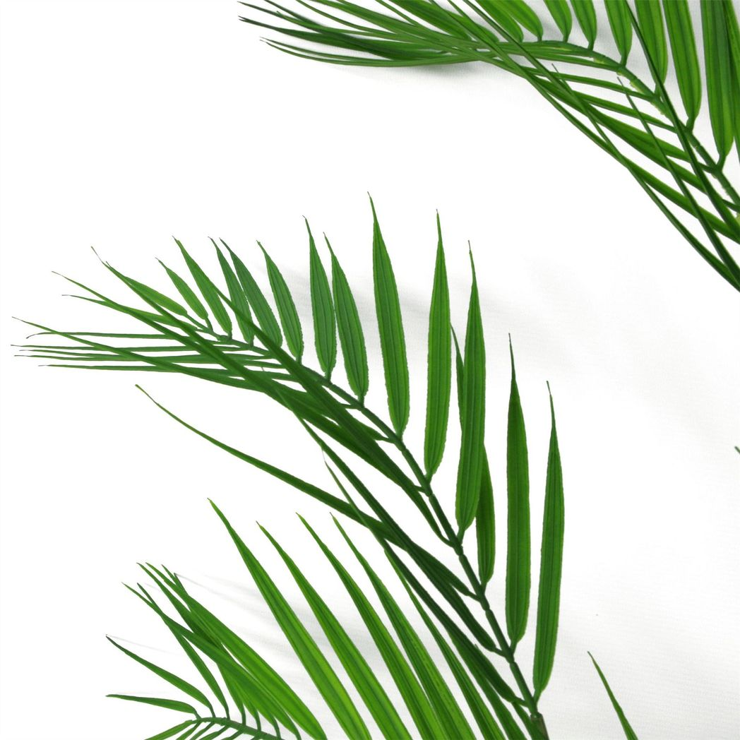 Leaf Design UK 118cm Artificial Palm Tree with 11 Realistic Leaves, Unpotted – Tropical Home Display