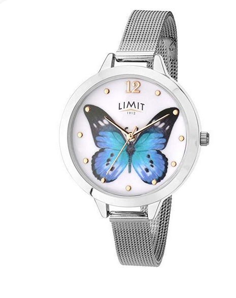 Limit Ladies Butterfly Watch with Mesh Strap
