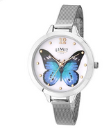 Limit Ladies Butterfly Watch with Mesh Strap