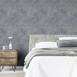 Arthouse Modern Raffia Wallpaper with Grass Cloth Texture and Industrial Look – Rustic Look, Natural & Grey