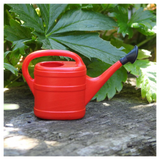 Whitefurze G28WC 6L Watering Can with Detachable Sprinkler Rose – Wraparound Handle, Indoor & Outdoor Use, Red