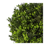 Artificial Boxwood Buxus Ball Topiary Tree, 120cm (4ft) – Indoor & Outdoor Plant with Wired Stems