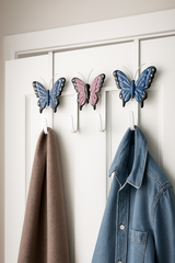 Avilo Butterfly Over the Door Hanger – Bathroom & Bedroom Storage