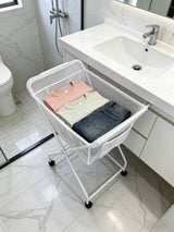 Avilo No Bend Laundry Trolley – Easy Laundry Carrier for Moving Washing to the Machine