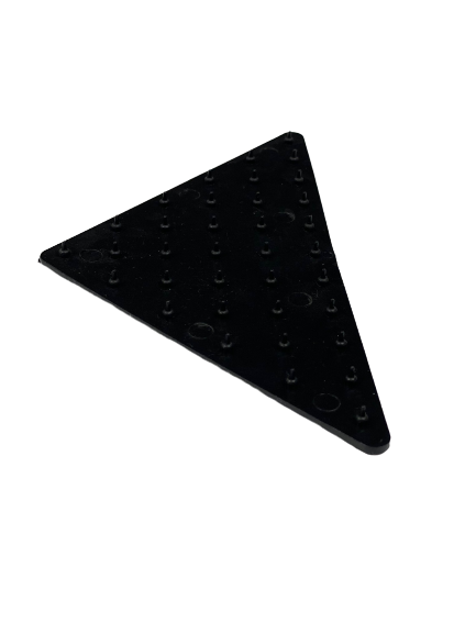 Avilo Carpet Gripper Triangles, Set of 4 – Self-Adhesive Rug and Mat Grips with Plastic Spikes