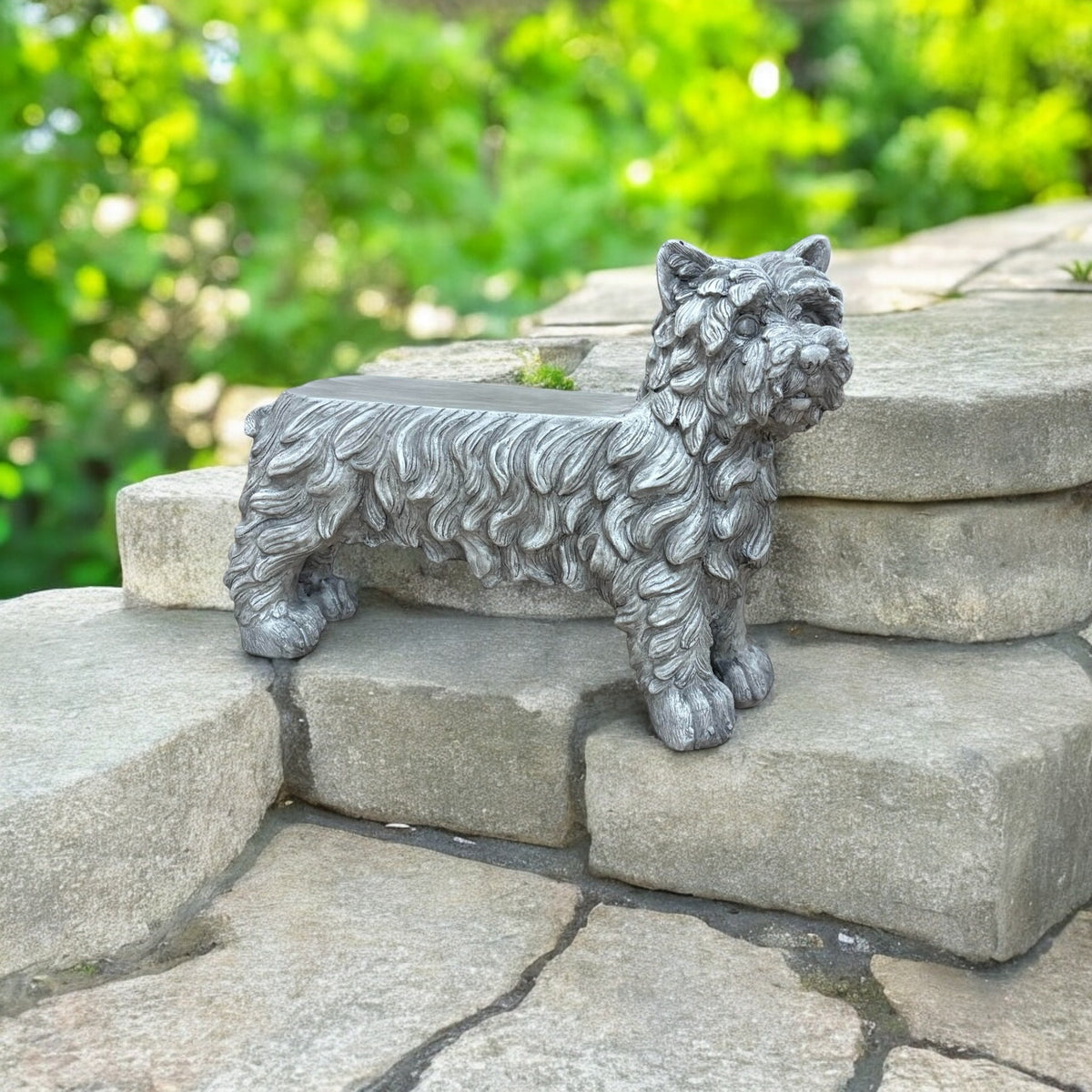 Dog-Style Bench, 75cm – Comfortable Seating for Garden, Patio, Porch or Indoors