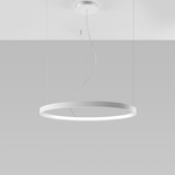 Thoro Lighting Rio Modern LED Chandelier – 50W 3000K Aluminium Pendant Light, White