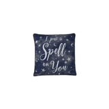 Sleepdown Celestial Metallic Print Cushion – Soft Accent Piece for Sofas & Beds, Black