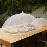 Avilo Jumbo Food Umbrella, Set of 4 – Buffet Covers to Protect Food from Bugs and Insects