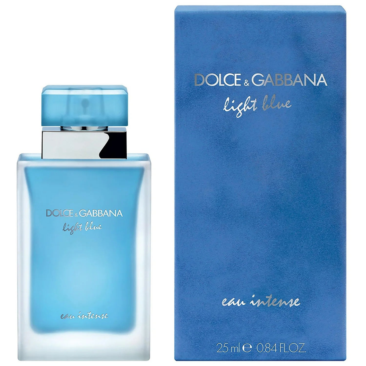 Dolce & Gabbana Light Blue Eau Intense Eau de Parfum Spray 25ml – Fresh Fruity Floral Fragrance