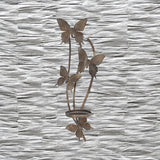 Gold Butterfly Wall-Mounted Candle Holder – 9cm Metal Wall Decor Accent