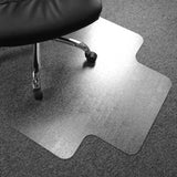 Floortex Cleartex Advantagemat Vinyl Lipped Chair Mat for Carpets up to 6mm, 115 x 134cm
