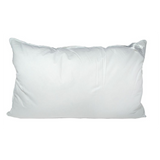 Bellissimo Home Down Surround Pillow with Feather Core – Soft Bedroom Bedding