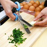 Avilo Shredder Scissors with Five Carbon Steel Blades – Shred Confidential Documents Quickly
