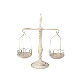 AcaciaHome Vintage Hanging Scale Plant Pot Holder 50cm – Rustic Metal Floral Planter