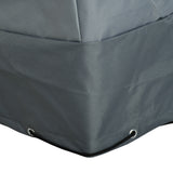 Outsunny Outdoor Furniture Cover, 200 x 86 cm – Water & UV Resistant 600D Oxford Fabric with Pull Cords