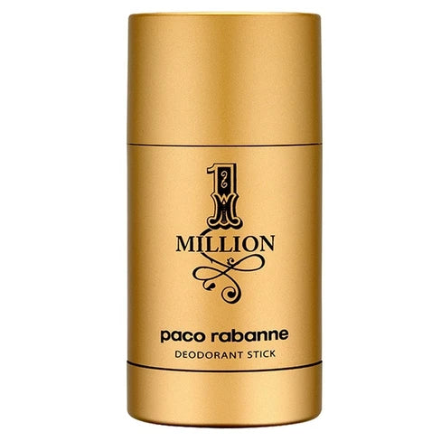Paco Rabanne 1 Million Deodorant Stick 75ml – Long-Lasting Freshness, Alcohol-Free Men's Fragrance