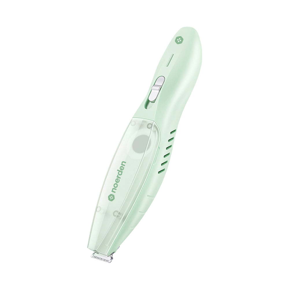 Noerden Trimmy Cordless Pet Groomer with Built-In Suction – Quiet Trimmer for Paws, Ears & Eyes