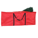 Christmas Tree Storage Bag with Zip, Carry Handles & Foldable Design – Dust Protection for Artificial Trees, Red