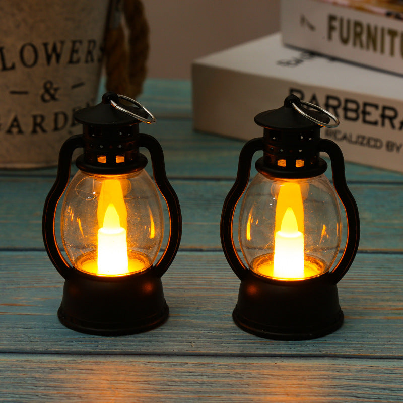 Set of 6 Mini Lanterns – Brown