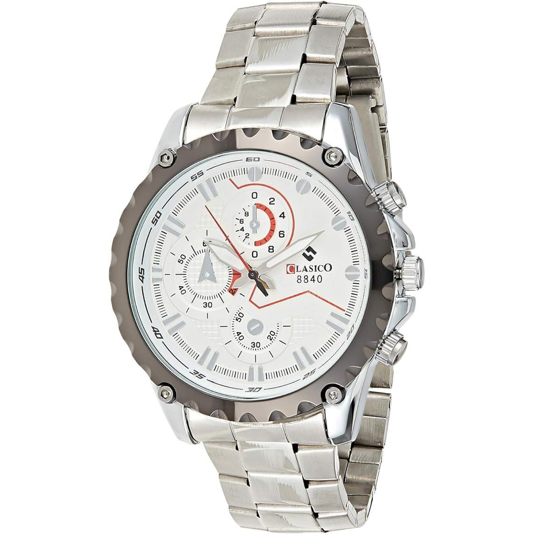 Clasico Men's & Ladies Assorted Fashion Watch with Box – Model & Colour Vary