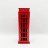 MSL Telephone Box Wine Rack, 77cm – Hand Finished UK Phone Box Wine Cabinet