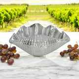 46cm Hand-Finished Nickel Plated Wine Cooler – Elegant Bottle Chiller for Dining and Entertaining