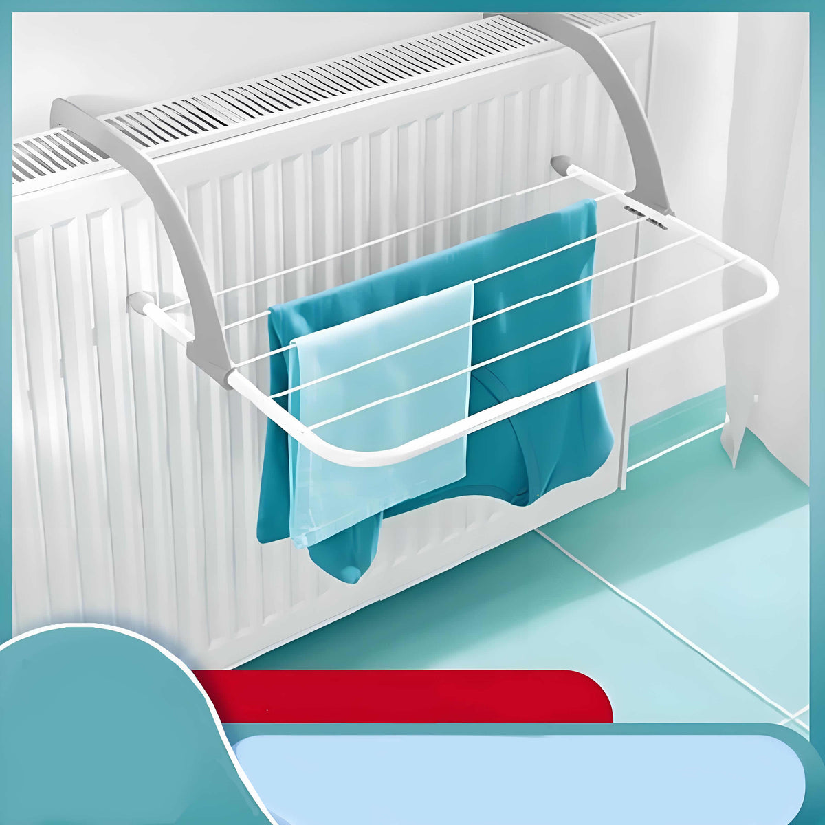 Avilo Hanging Drying Rack – Space-Saving Clothes Airer Using an Existing Heat Source
