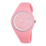 Ravel Unisex Large Comfort Fit Silicone Watch R1804.05 – Everyday Wear, Pink