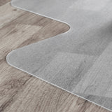 Floortex Advantagemat PVC Chair Mat for Hard Floors – Rectangular with Lip, 90 x 120cm