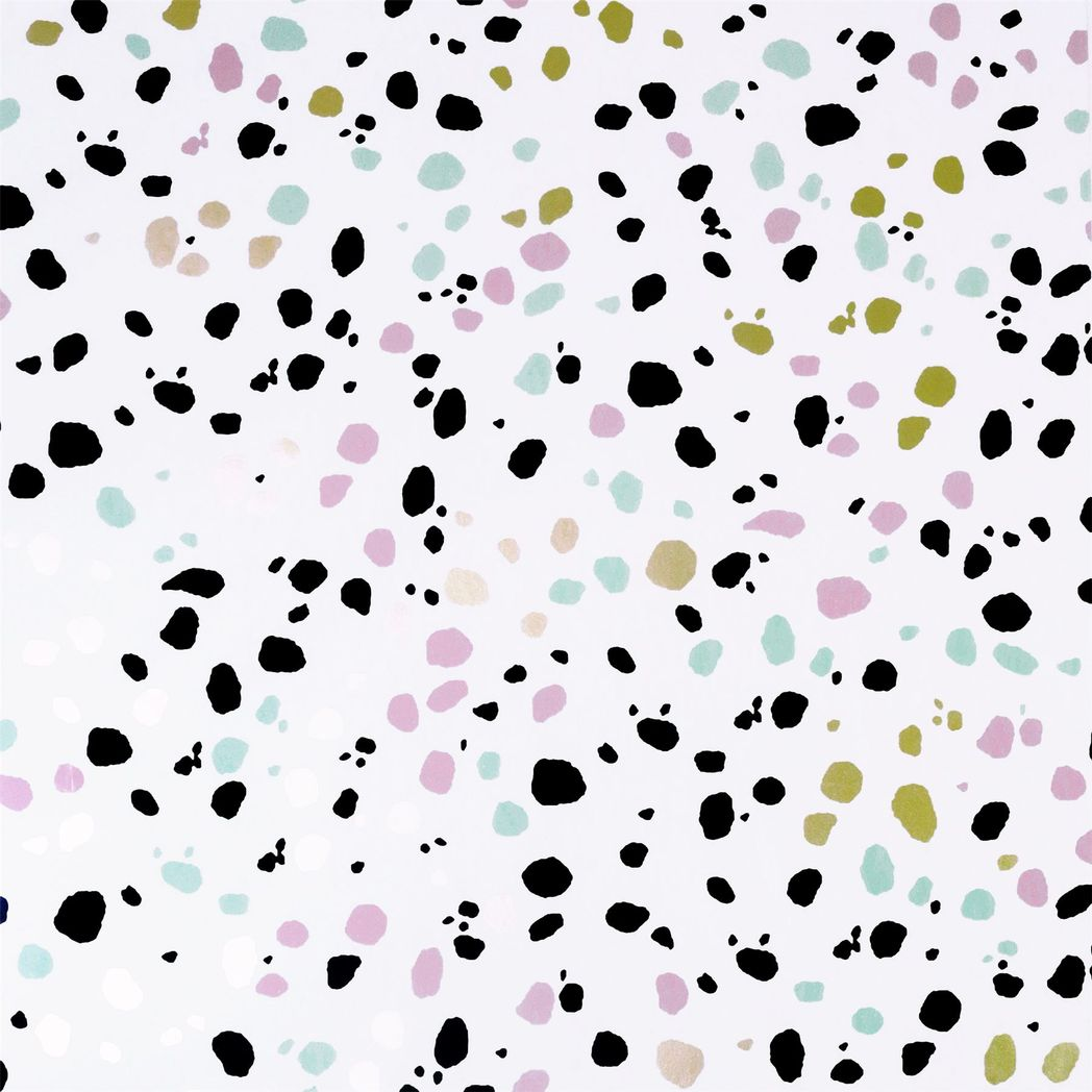 Arthouse Dalmatian Pastel Multi Animal Print Wallpaper – Fun Feature Wall for Kids Rooms, Hallways & Bedrooms