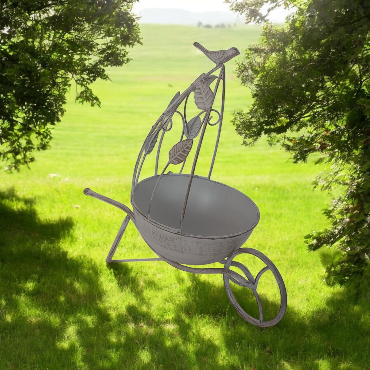 36cm Rust-Resistant Metal Garden Planter