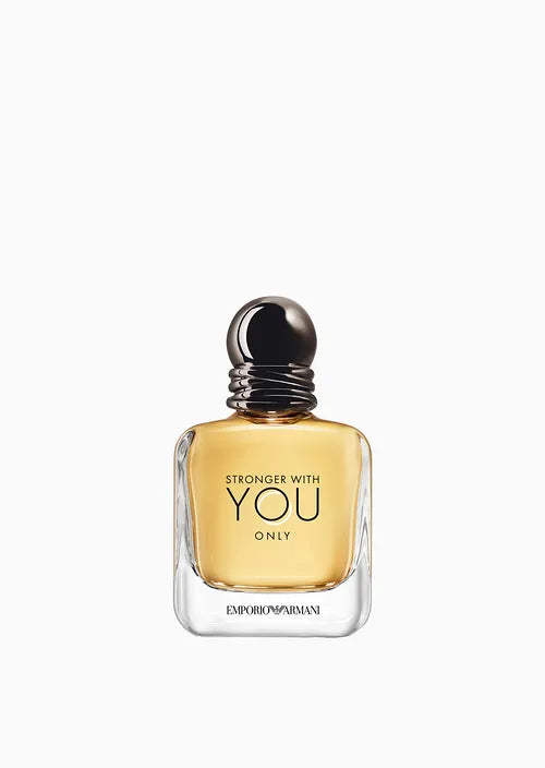 Giorgio Armani Emporio Armani Stronger with You Only Eau de Toilette Spray 50ml – Spicy, Aromatic Fragrance for Men