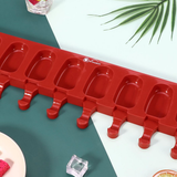 VINSANI 8-Cavity Ice Lolly Maker with Reusable Sticks – Homemade Frozen Treats for Juice, Yoghurt & Smoothies