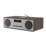 Majority Oakington Music System with DAB/DAB+, FM Radio, CD Player & Bluetooth – USB & AUX-in, Walnut