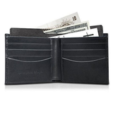 Thabto Wallet Divider Insert – Turns One Wallet Pocket into Four, Ultra-Thin Tyvek, Black and Gold