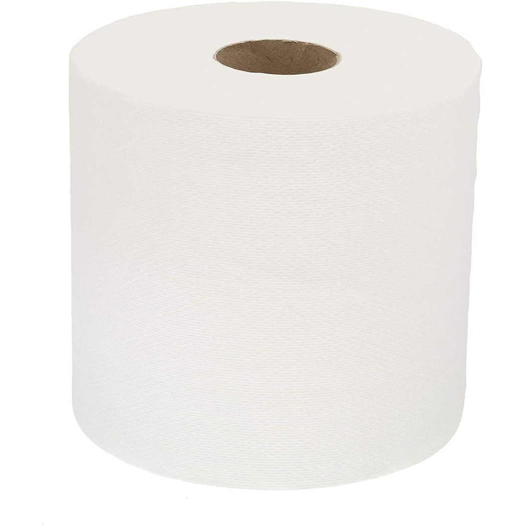 Aspect Centrefeed White Roll, 24 Pack of 2-Ply Recycled Kitchen Towels – Super Absorbent, 70m